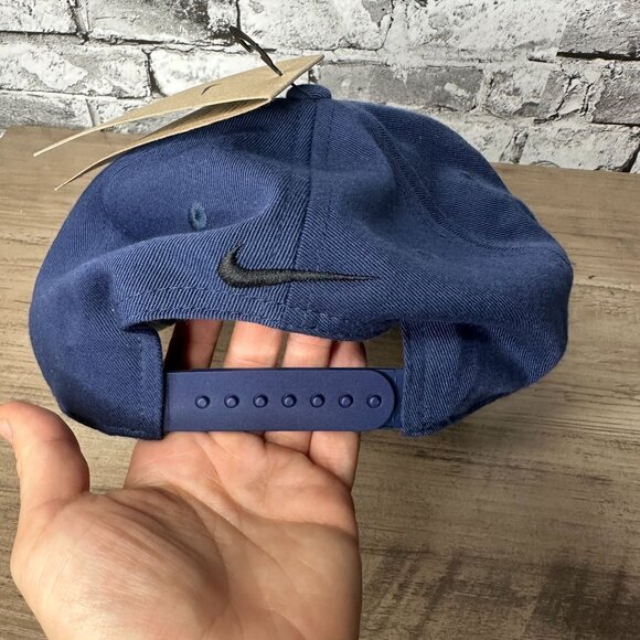 NWT Nike Men's Retro Pro Performance Snapback Hat Size M/L (Navy) HF7482-410 - Picture 6 of 15
